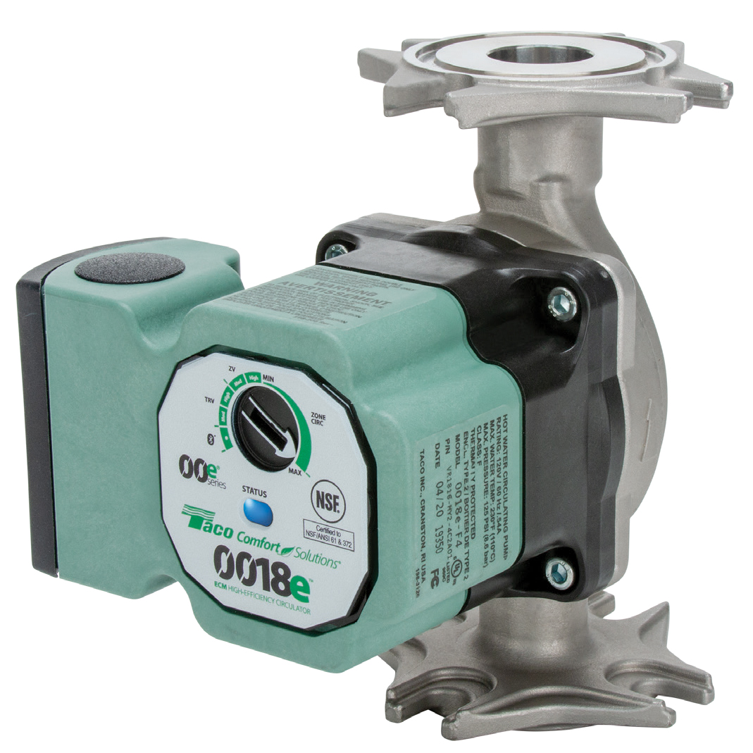 0018E-SF4 ECM High-Efficiency Circulator Featuring Bluetooth® Communication, 2-Way Flange, Stainless Steel
