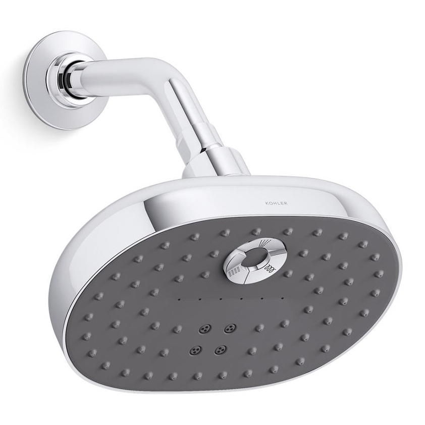 Kohler® 26290CP Statement™ Oval Multifunction 2.5 gpm Showerhead with
