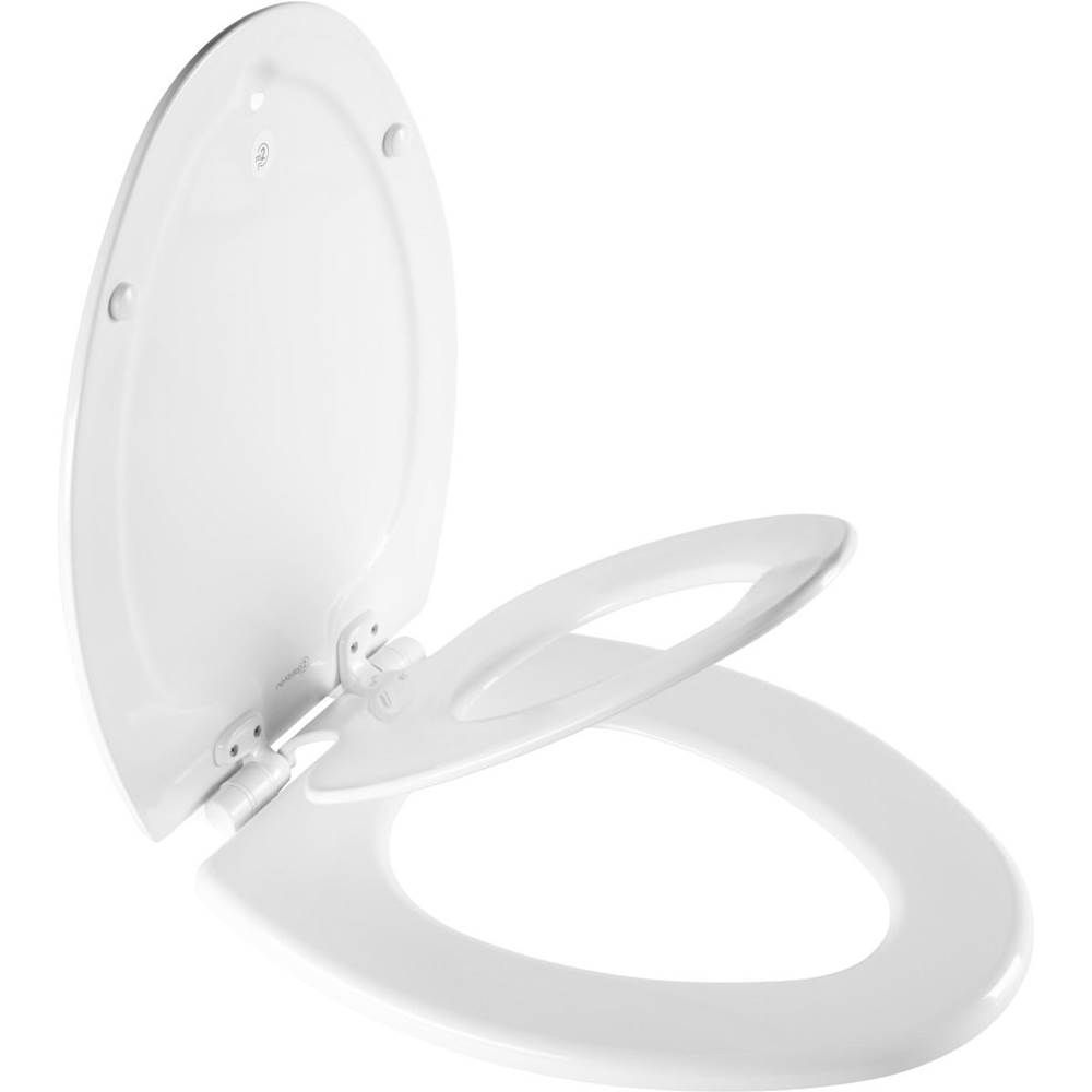 Mayfair by Bemis NextStep2® 1888SLOW 000 WHT Toilet Seat With Builtin