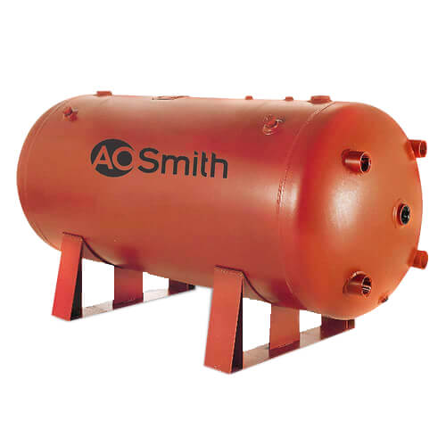 A.O. Smith® 100123681 T-250A Uninsulated Storage Tank, 250 gal Tank, 30 in Dia