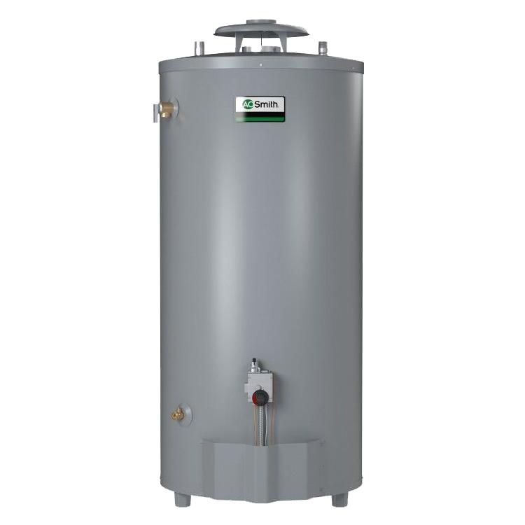 A.O. Smith® 100191468 BT-60 Gas Water Heater, 55 gal Tank, 54000 Btu/hr  Heating, Liquid Propane | First Supply