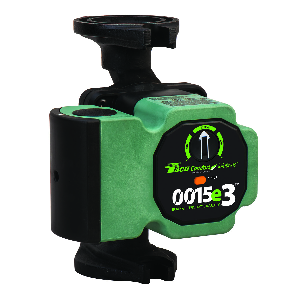 0015E3-F2 ECM High-Efficiency Circulator Pump with ECM, 3-Speed, Standard Flange