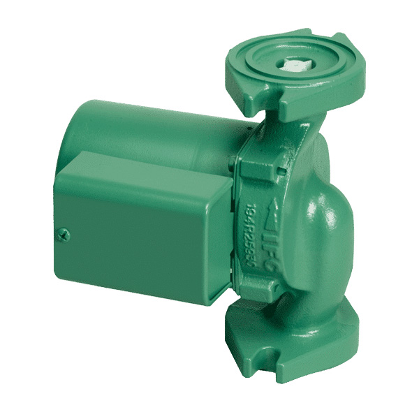 00R-F6-4IFC Radiant Heating Circulator Pump With IFC, Cast Iron, Rotated Flanges, 1/25 HP
