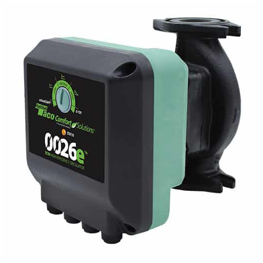 0026E-F2 ECM High-Efficiency Wet Rotator Circulation Pump, Cast Iron, Rotated Flange