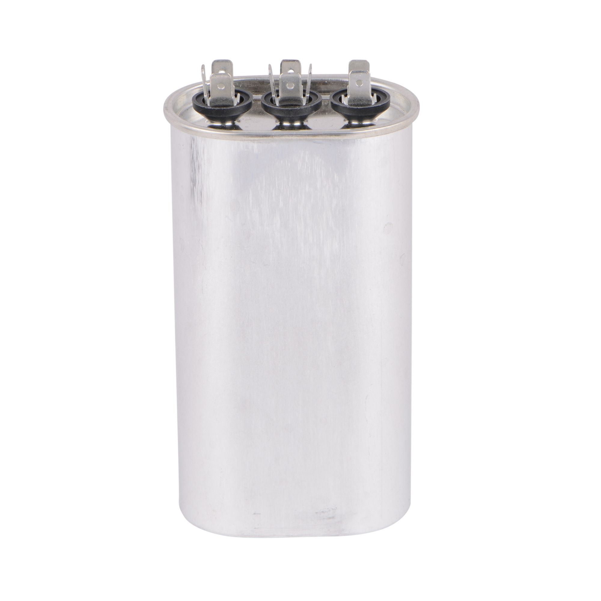 ALLIED™ 97H74 Dual Run Capacitor, 30/10 uF, 370 VAC, Round