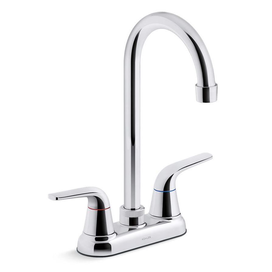 Kohler K-22065-CP Graze Kitchen Sink Faucet Polished Chrome