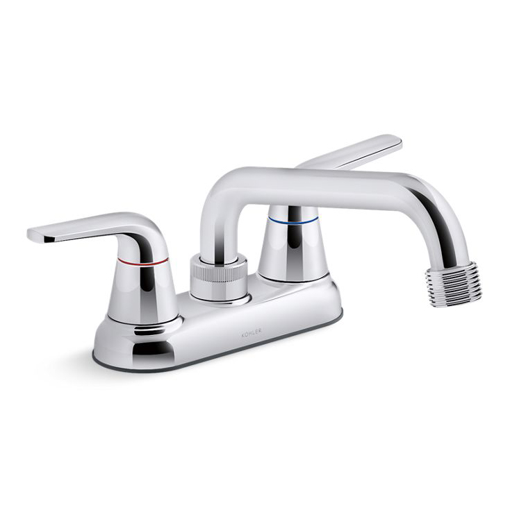 Kohler® K30619CP Jolt™ 2Handle Threaded End Utility Sink Faucet