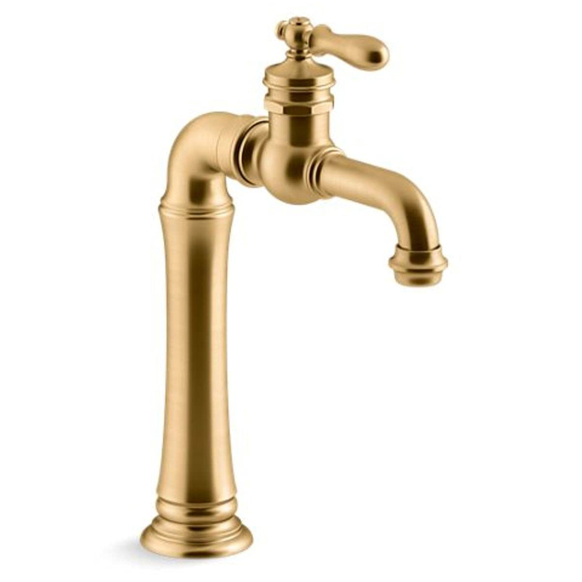 Kohler® 99268-2MB Artifacts® Gentleman's® Bar sink faucet, Brushed Brass