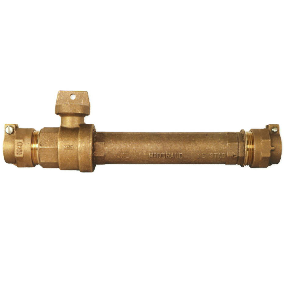 A.Y. McDonald 5183-319, 76104REPQ 1X10.50 Ball Valve, 1 x 10-1/2" Nominal, CTS End Style