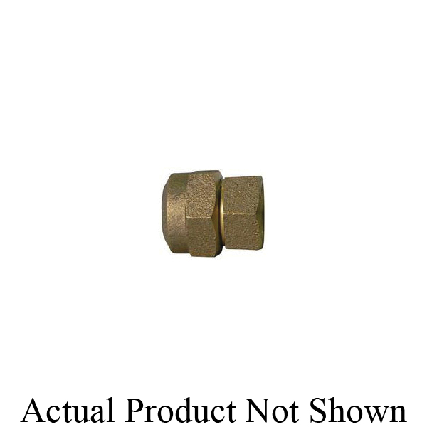 A.Y. McDonald 5142-395, 74754QA Straight Adapter, 1-1/2" Nominal, Q McQuik CTS Compression Anode Nut x FNPT End Style