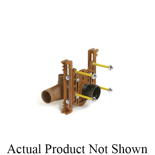 0211RY-M58/54 Single Adjustable Fixture Support, For Use w/ Siphon Jet Water Closets, No-Hub Right Hand Long Barrel Outlet