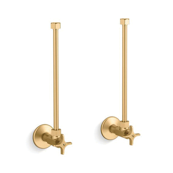 7606-P-2MB K-7606-P Angle Supply, Brass | First Supply