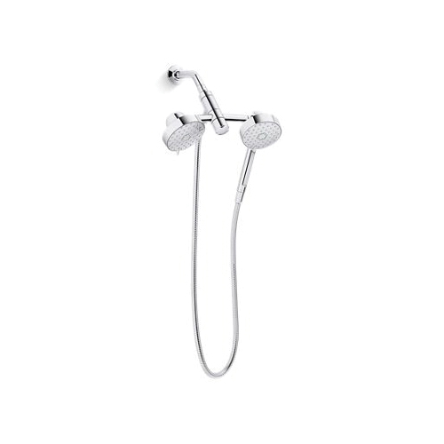 Kohler® 23218CP Awaken® 2in1 Shower Combo Kit, 2.5 gpm Max Flow, 3
