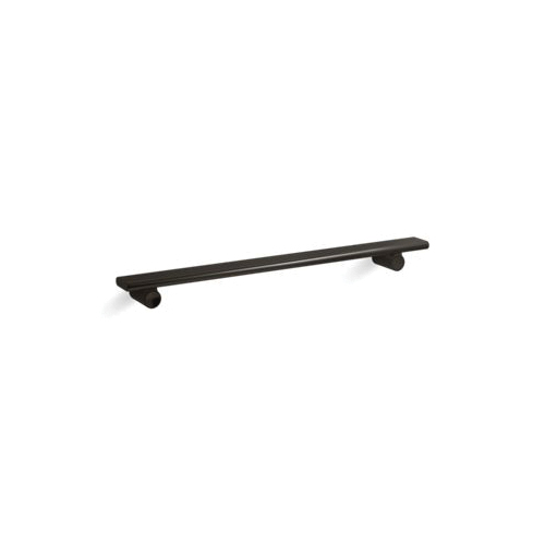 Kohler® 97625-BL Choreograph™ Shower Barre, 24 in OAL x 3-1/2 in OAD, Anodized Aluminum