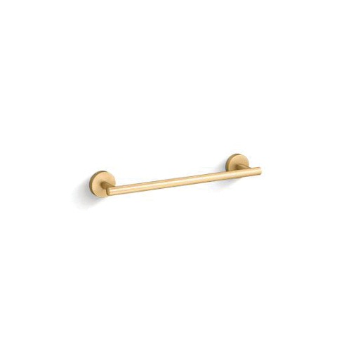 Kohler Elate 610mm Single Round Brushed Nickel Towel Bar