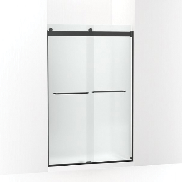 Kohler® 706014D3BL Levity™ Sliding Shower Door, Frameless Frame