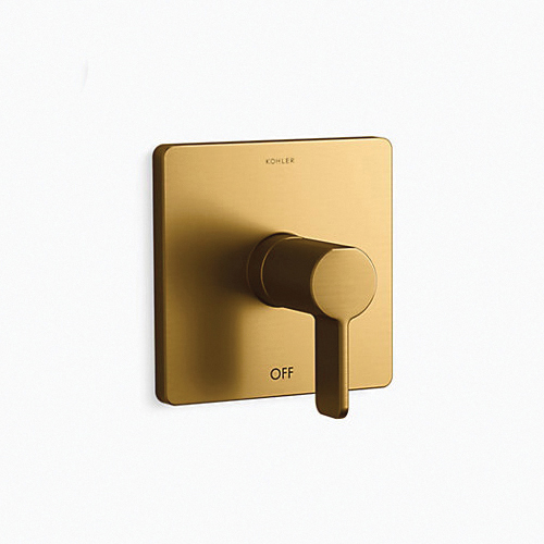 Kohler® TS2350142MB Shower Valve Trim, Vibrant® Brushed Moderne Brass