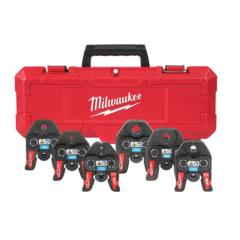 Milwaukee® ACR™ 49-16-2661M Press Jaw Kit, For Use w/  ACR™ Press Fitting, M18™ FORCE LOGIC™ Press Tool, ACR™ Tube and Line Set, 1/4 to 7/8 in, Forged Steel