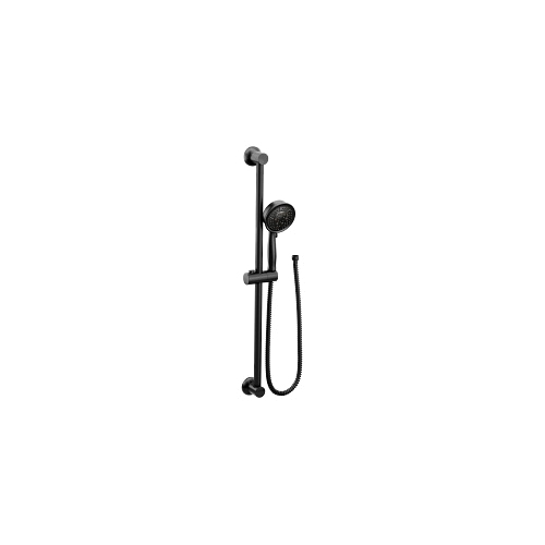 Moen® 3667EPBL EcoPerformance Handshower, 43/8 in Dia, 1.75 gpm Flow Rate, 69 in L Hose, Matte