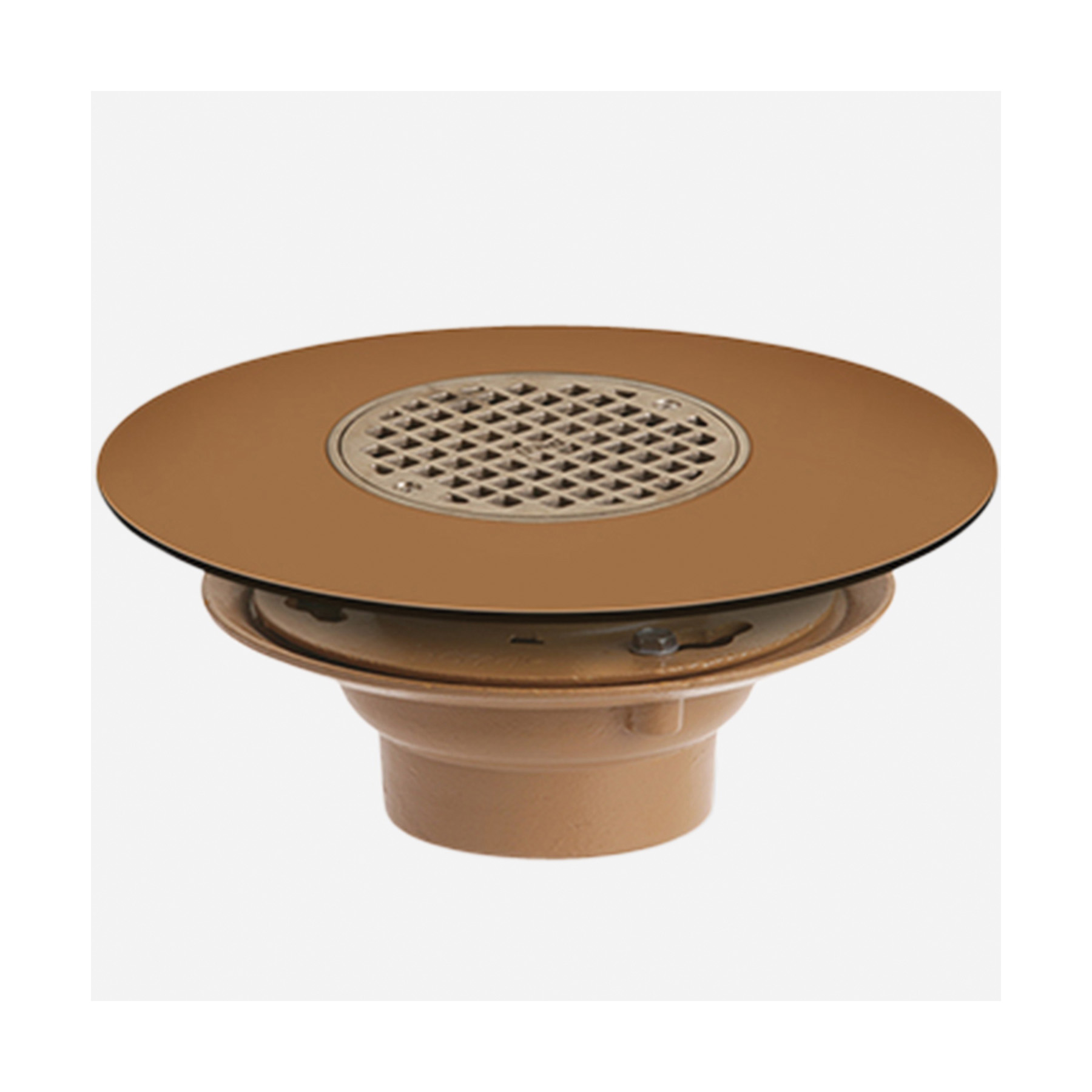 Smith® 2010C02BA Floor Drain w/ Adjustable Strainer Head, 2 in Outlet