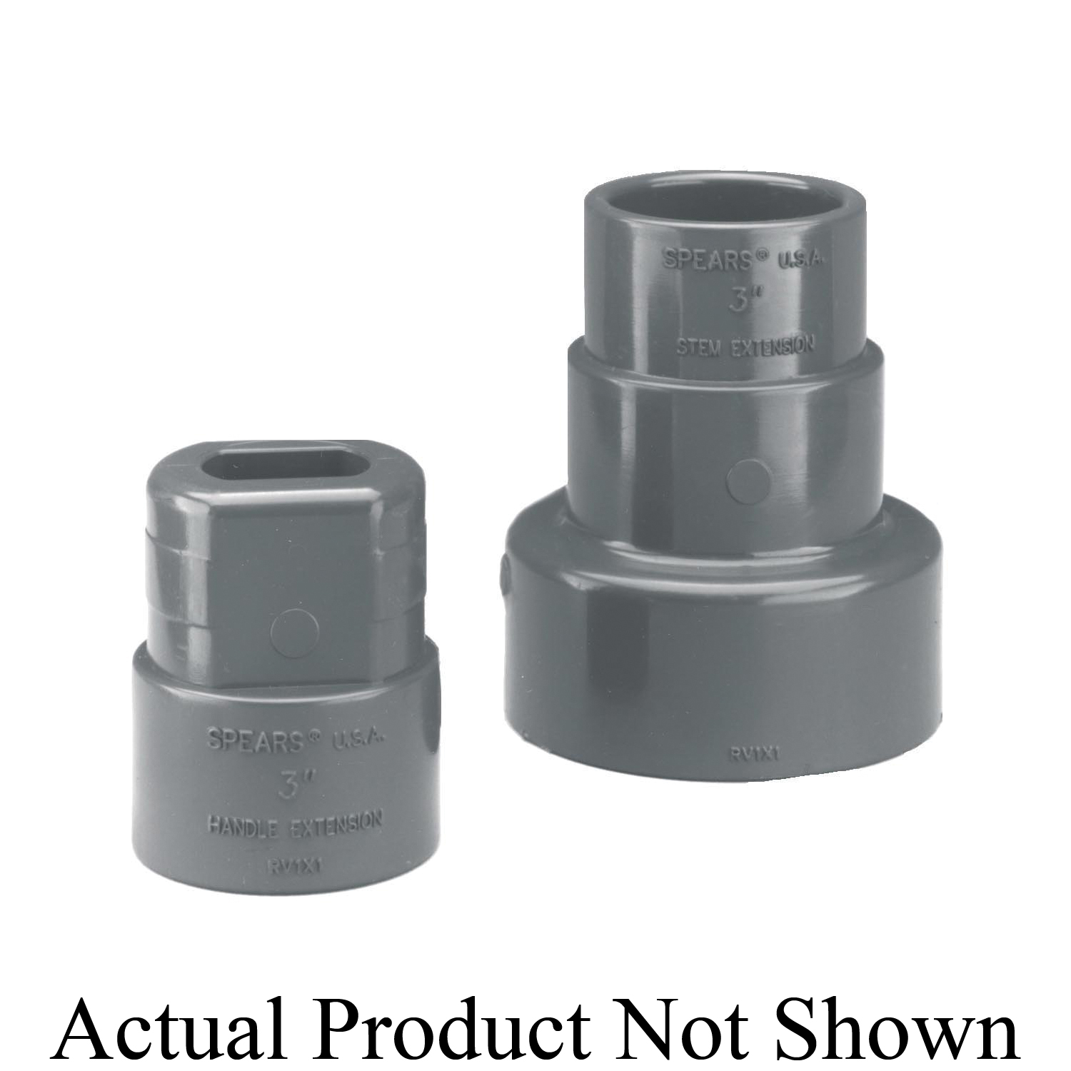 BVSE015000 2Piece Stem Extension Kit Without Nipple, For Use w/ Regular True Union and