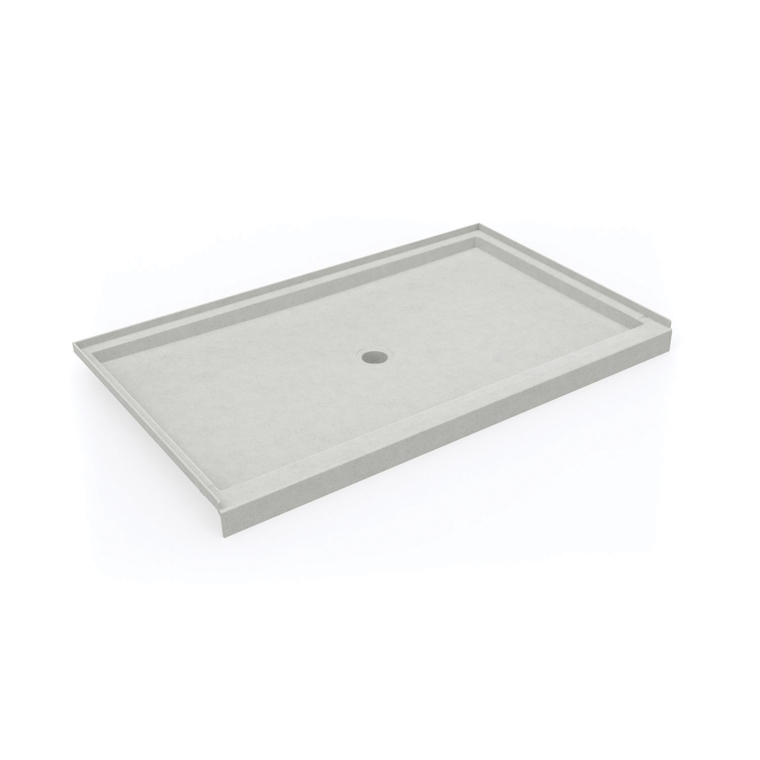 Swan 60x36 sf03660md 226 swanstone shower pan w molded fit flo