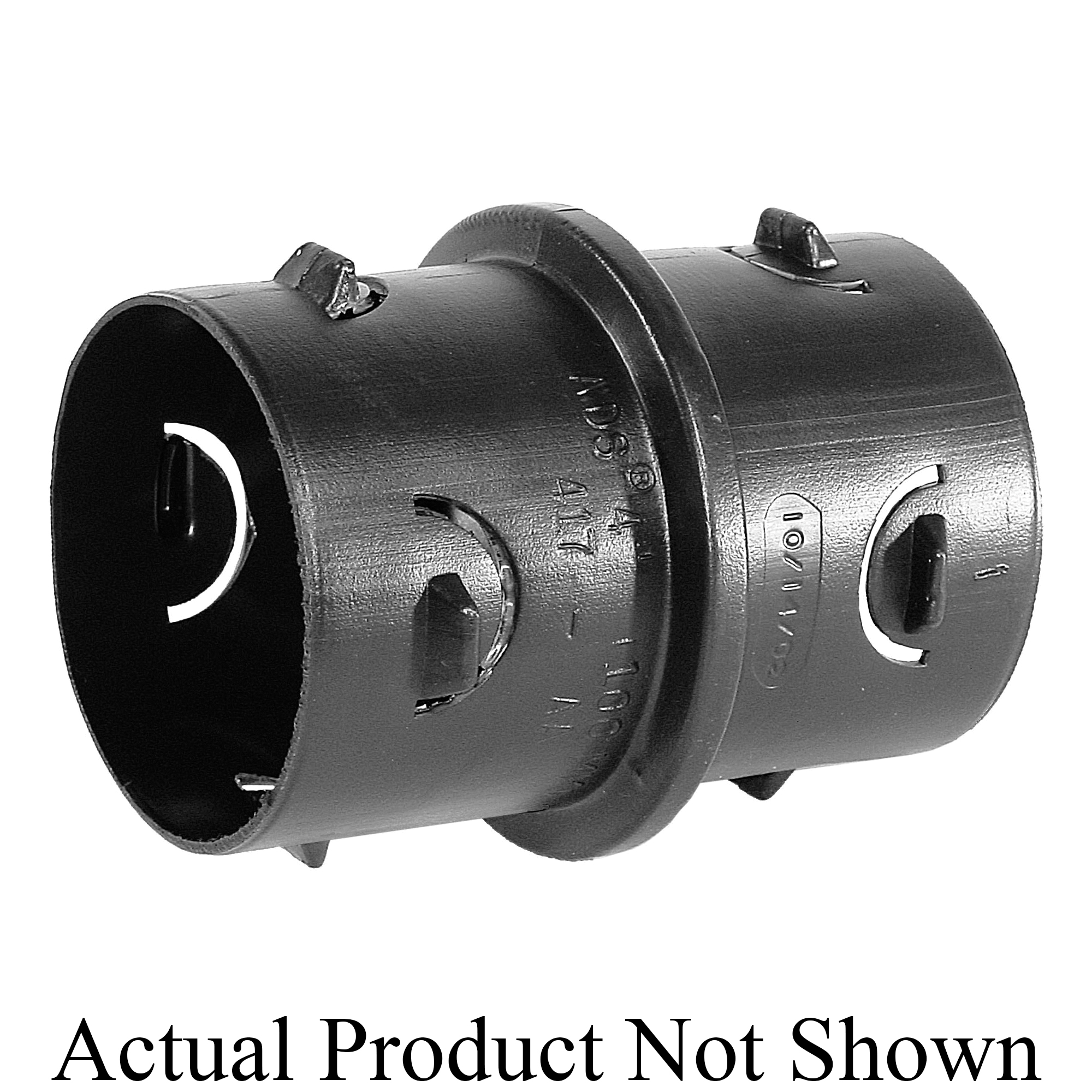 ADS® 0815AA Internal Coupler, For Use With Single Wall Pipe, 8 in, HDPE, Domestic
