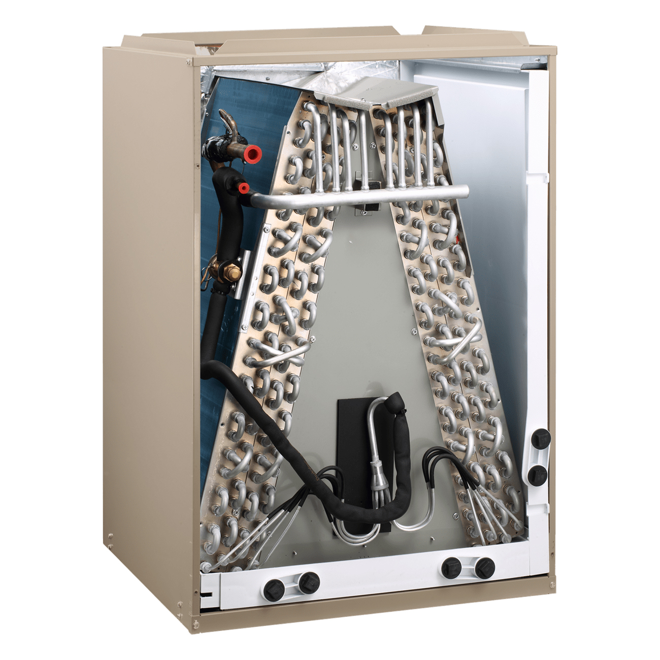Bosch BMAC3036BNTD Horizontal/Vertical Mount Cased Coil, 36000 Btu/hr Nominal, Multi-Position Air Flow, R-410A Refrigerant, Import