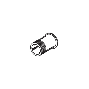 0308042PK Ground Joint Tailpiece, For Use With Naval® Flushometer, 4-1/4 in, Polished Chrome, Domestic