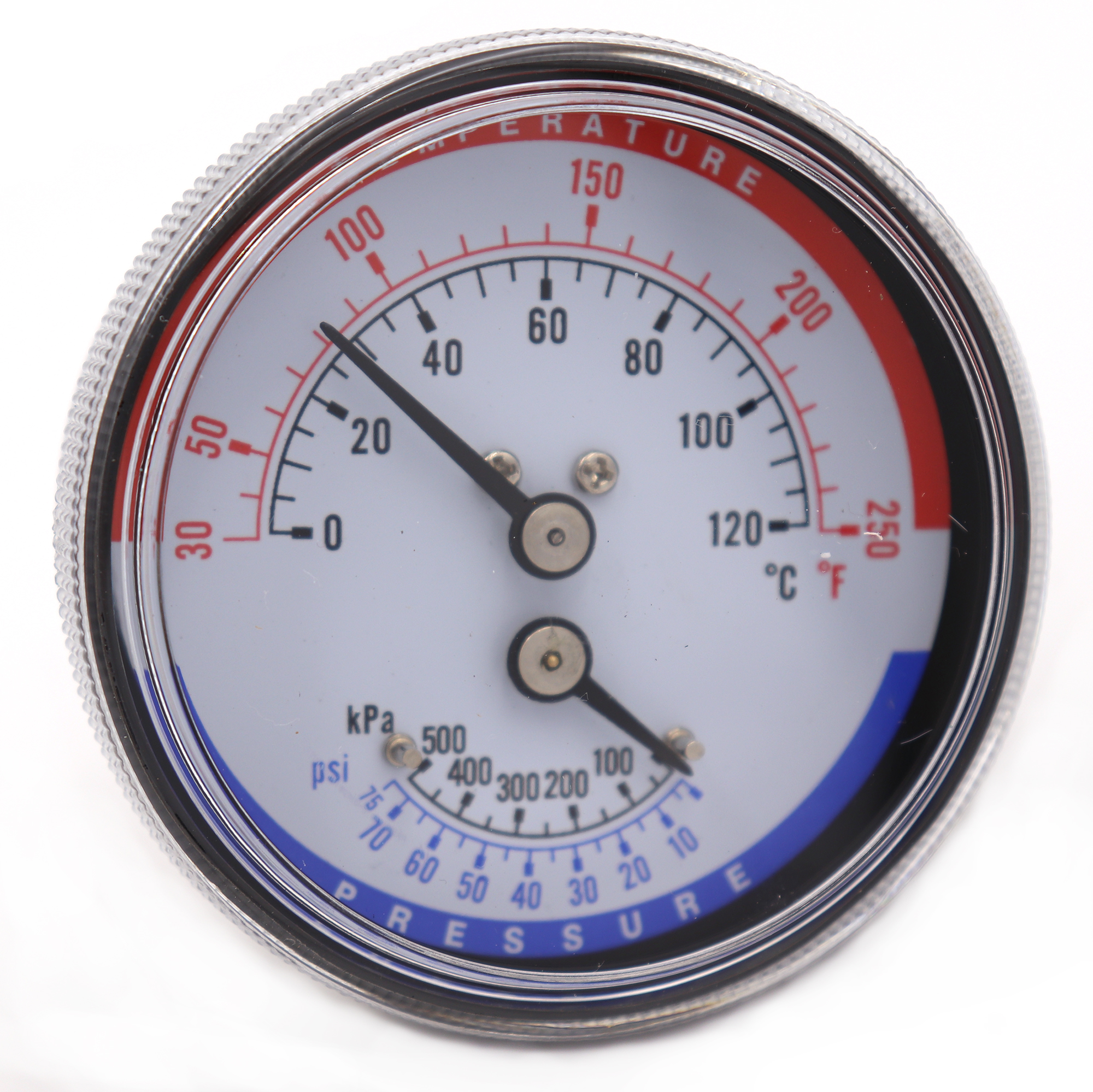 Trerice PTC14001 0-75 lb 30-250F 1/4 in NPT Back Tridicator | First Supply