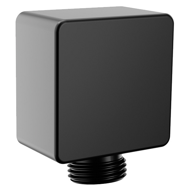 A721BL Drop Elbow, 1/2" Nominal, NPSM End Style, Metal, Matte Black
