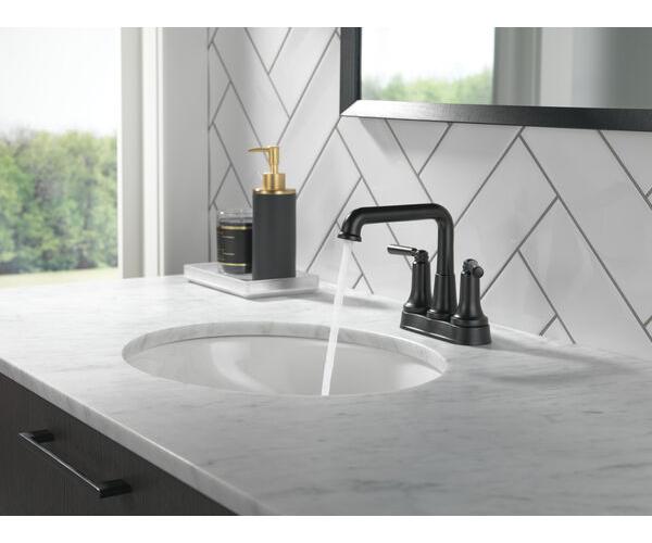 2536BLMPUDST SAYLOR™ Centerset Bathroom Faucets 2 Handles, Metal Pop