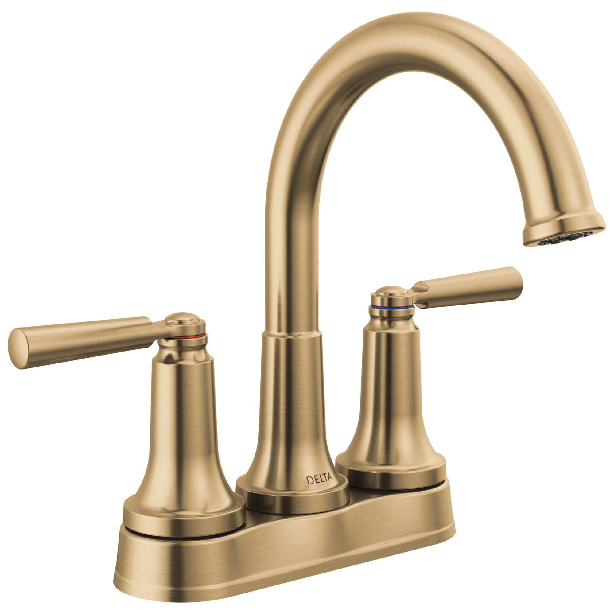 2535CZMPUDST SAYLOR™ Centerset Bathroom Faucets 2 Handles, Metal Pop