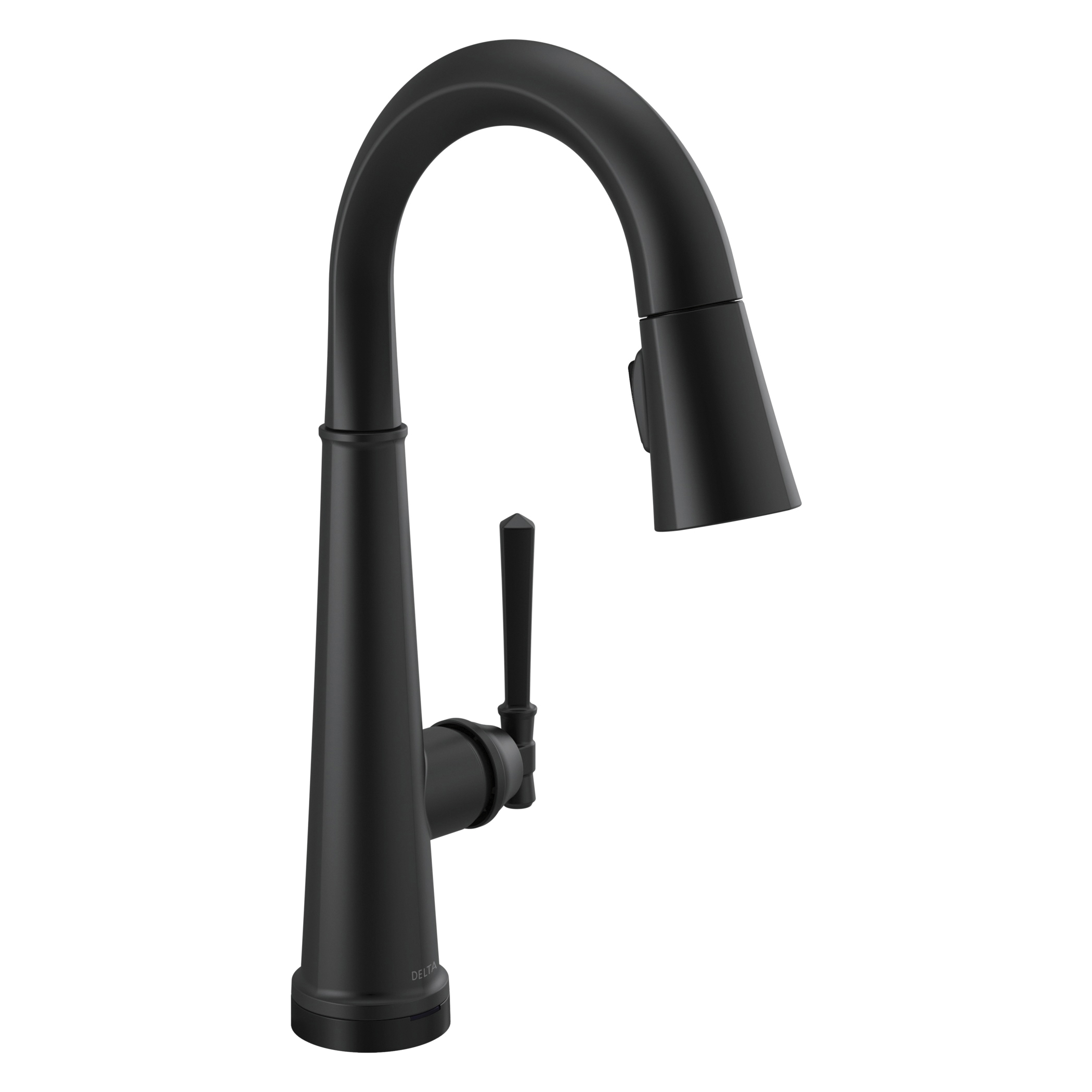 9982T-BL-DST Pull-Down Bar/Prep Faucet, Emmeline™, 1 Handle, 1.8 gpm at 60 psi, Matte Black