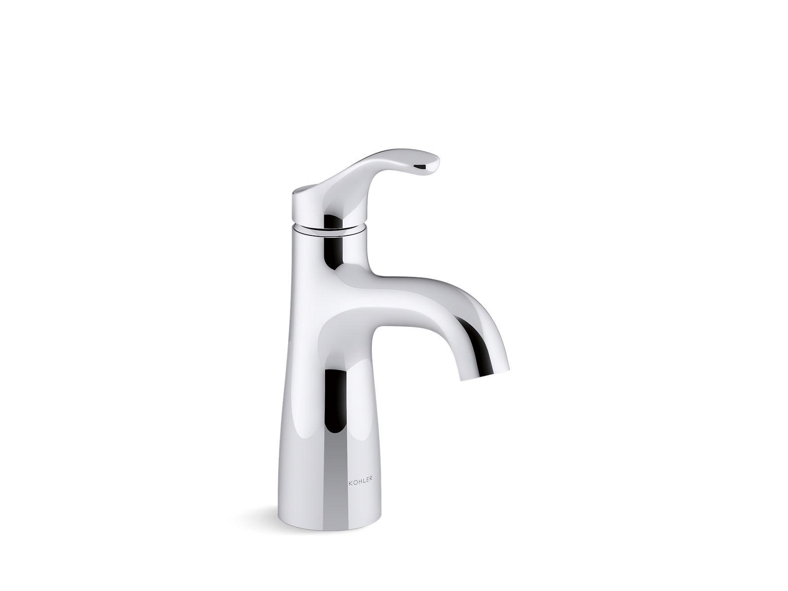 Kohler® 273894CP Simplice® ADA Single Handle Bathroom Sink Faucet, 1.