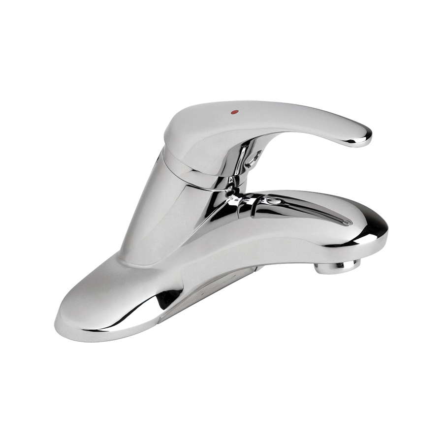 Symmons® S-20-2 Centerset Lavatory Faucet, Symmetrix™, Polished Chrome, 1 Handles, Pop-Up Drain, 2.2 gpm
