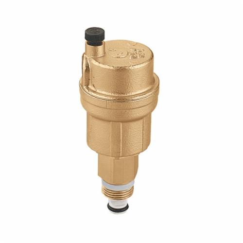 Caleffi 502710A Automatic Air Vent, 1/8 in, MNPT, 150 psi, 240 deg F