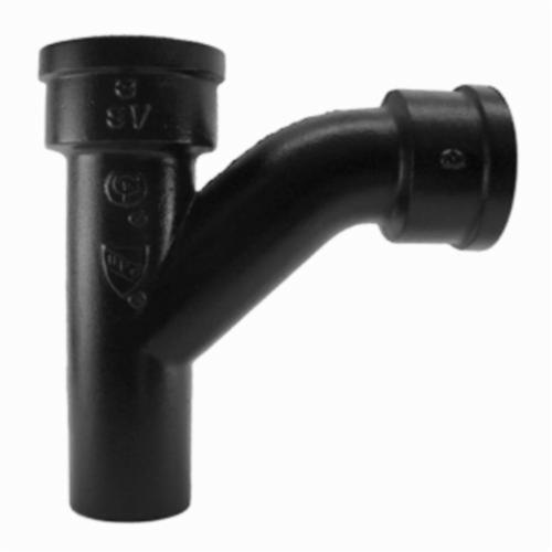 Charlotte Sv 1000 Long Turn Service Weight Combination Wye And 45 Deg Elbow 3 In Spigotxhubxhub Cast Iron Black Domestic First Supply