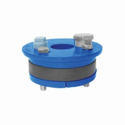 021 Single Hole Well Seal, Solid Top Plate Head, Cast Iron Primary Ring, Molded Rubber Mating Ring