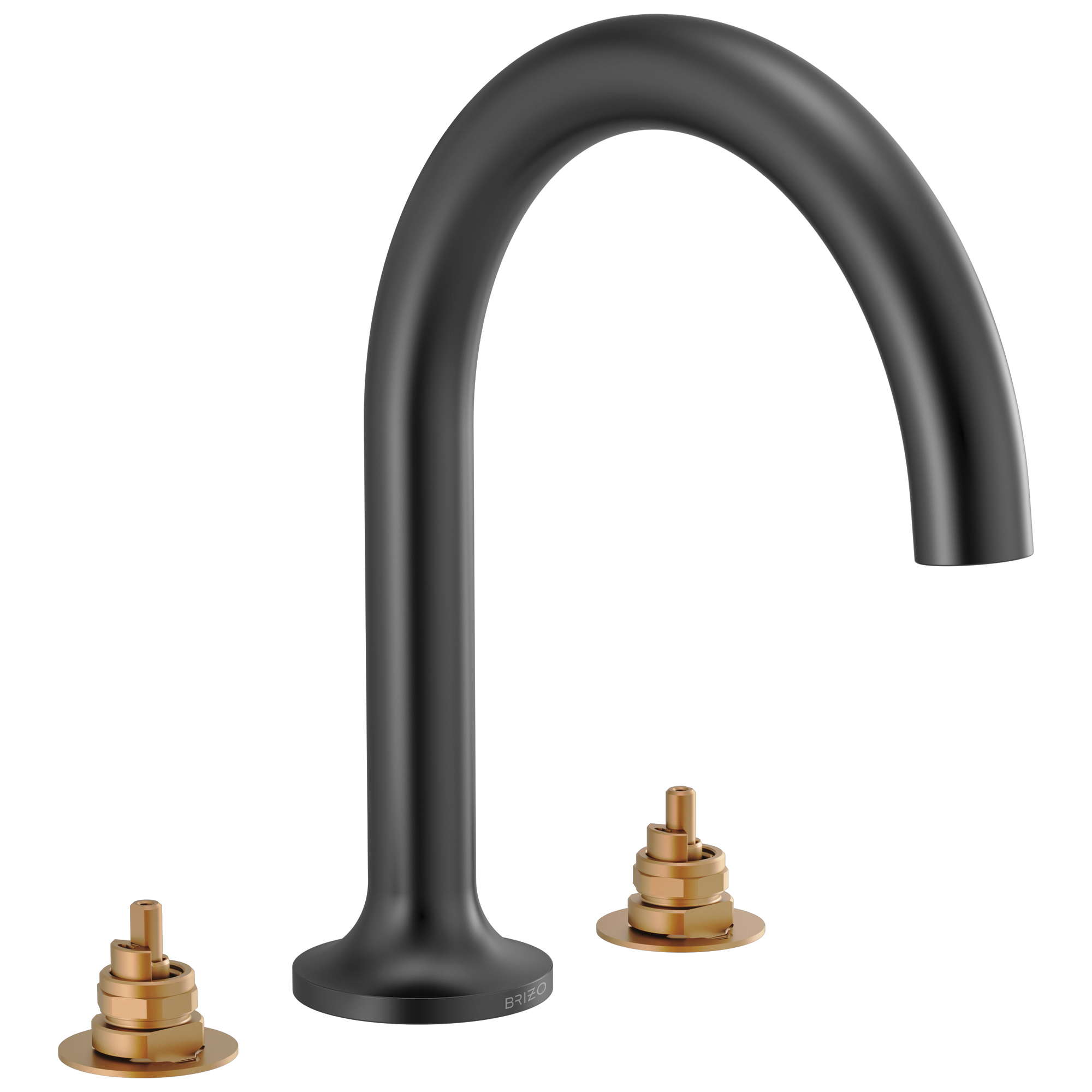 Brizo® Jason Wu for Brizo™ Roman Tub Faucet - Less Handles, Matte Black ...