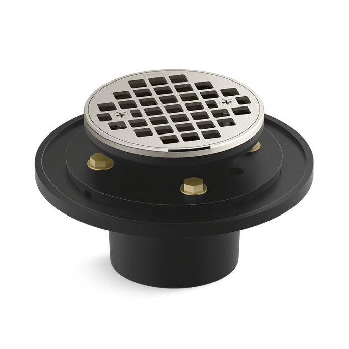 Kohler?? 22671-SN 22671 Clearflo Full-Assembly Shower Drain, Brass Drain ...