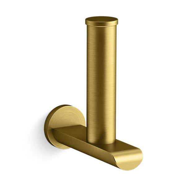 Kohler 77968-2MB Waschtisch-Armatur Components – Gebürstetes Messing, 16,5 Cm Auslauf, Mit Ablauf