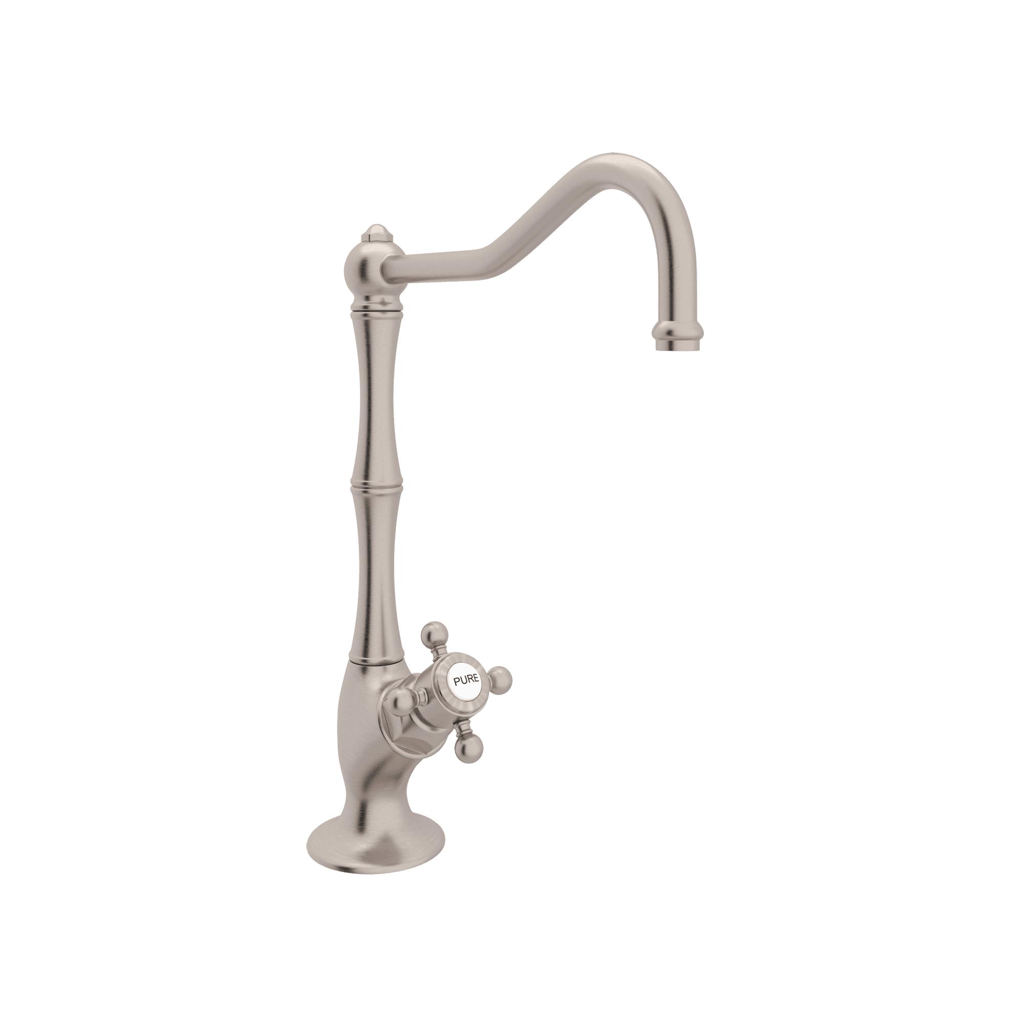 Rohl® A1435XMSTN-2 Acqui Traditional Filtration, Column Spout, Satin Nickel