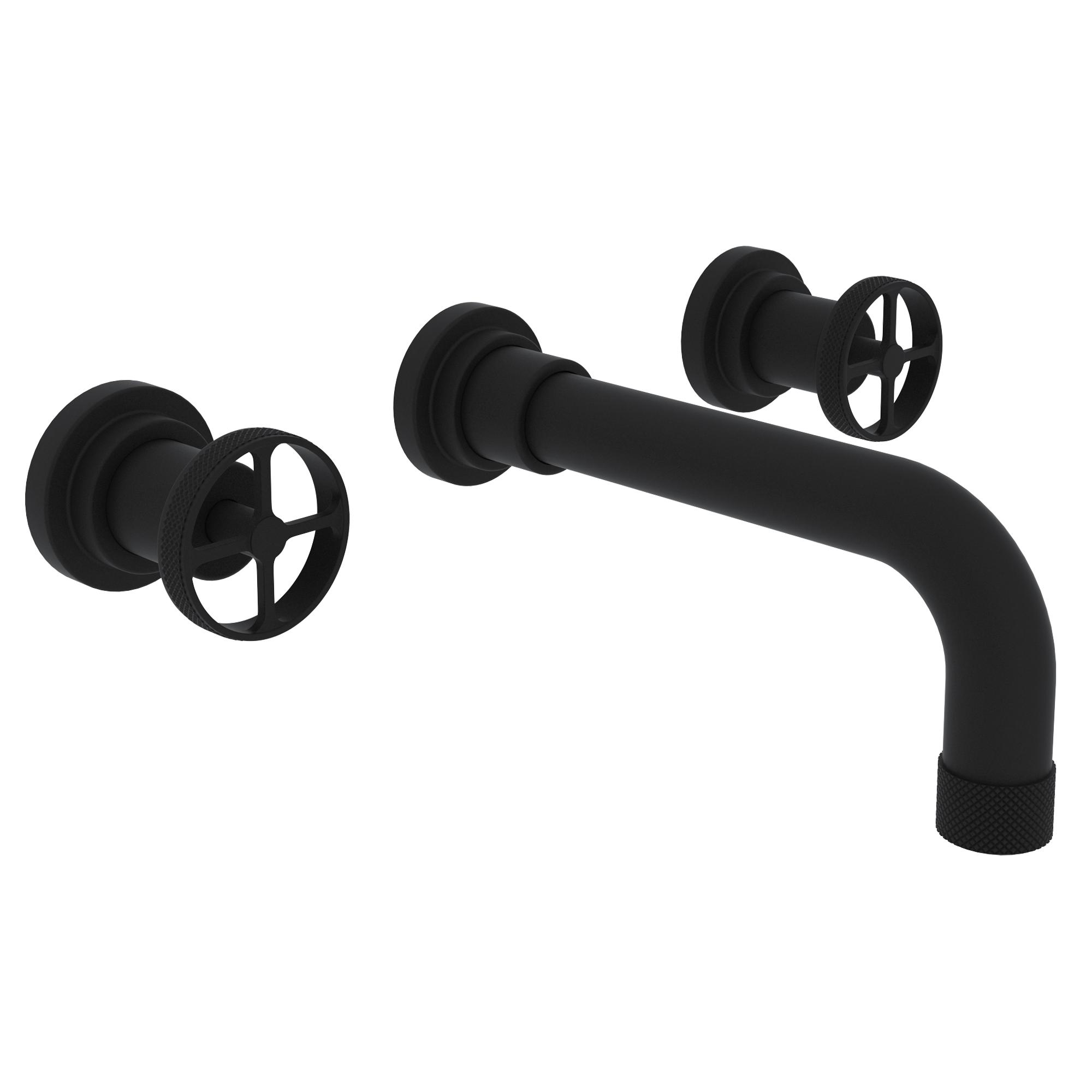 Rohl® A3307IWMBTO-2 Campo Transitional Bathroom Faucet, Matte Black