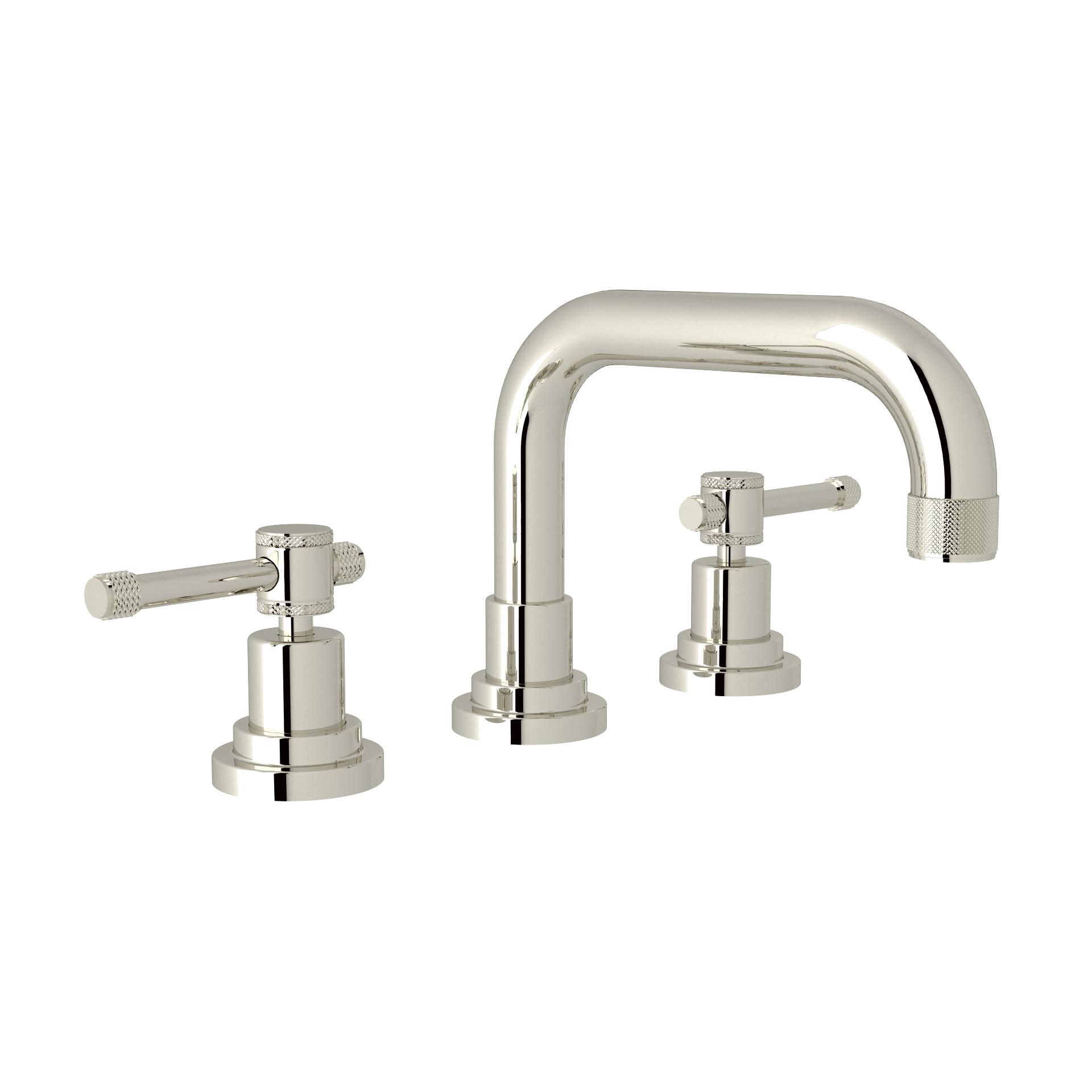 Rohl® A3318ILPN-2 Campo Transitional Bathroom Faucet, 1.2 gpm, Polished Nickel
