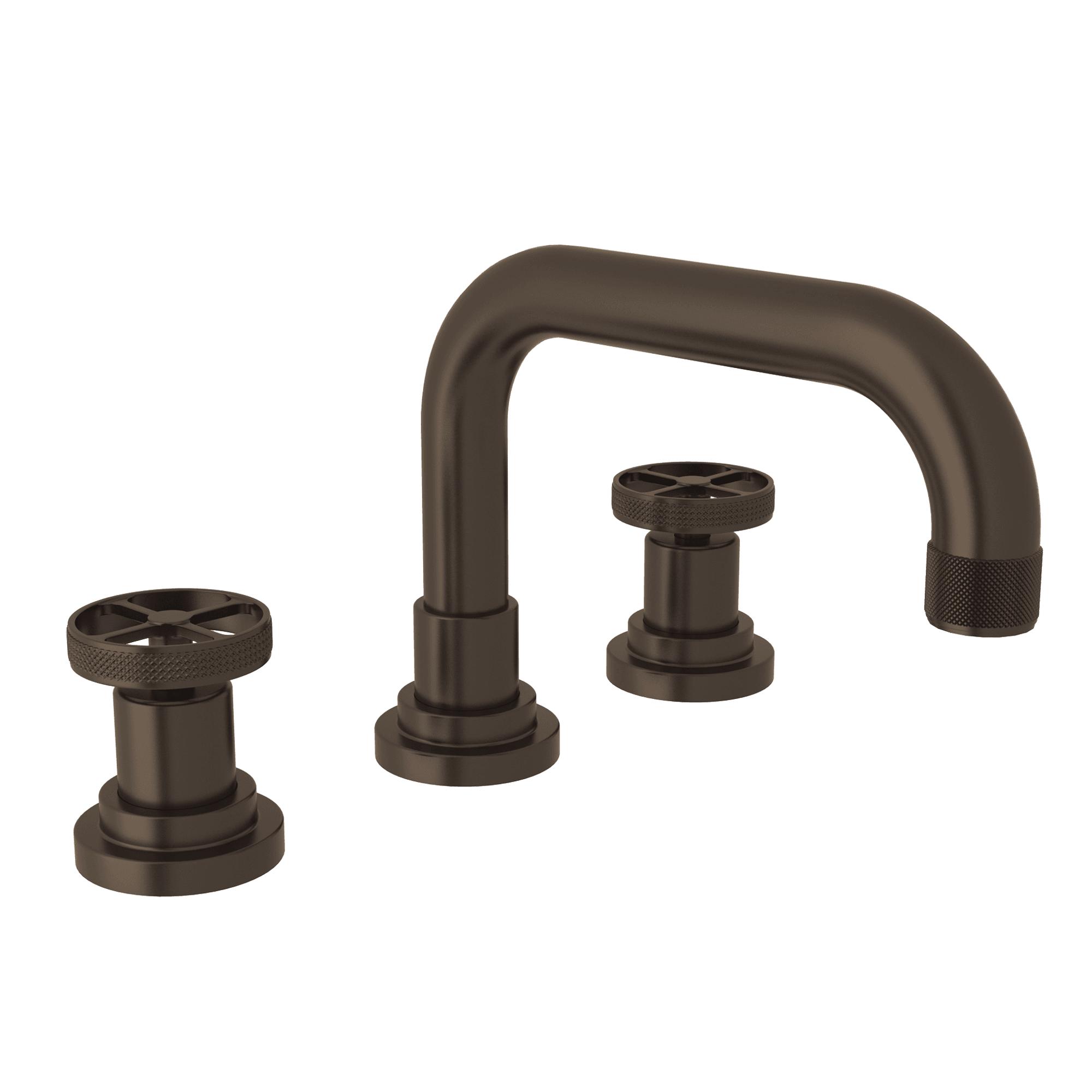 Rohl® A3318IWTCB-2 Campo Transitional Bathroom Faucet, 1.2 gpm, Tuscan Brass