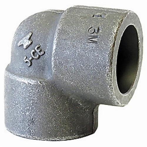 0362001406 2150 Pipe Elbow, 1-1/4 in, Socket Weld, Steel, Black Oxide, Import