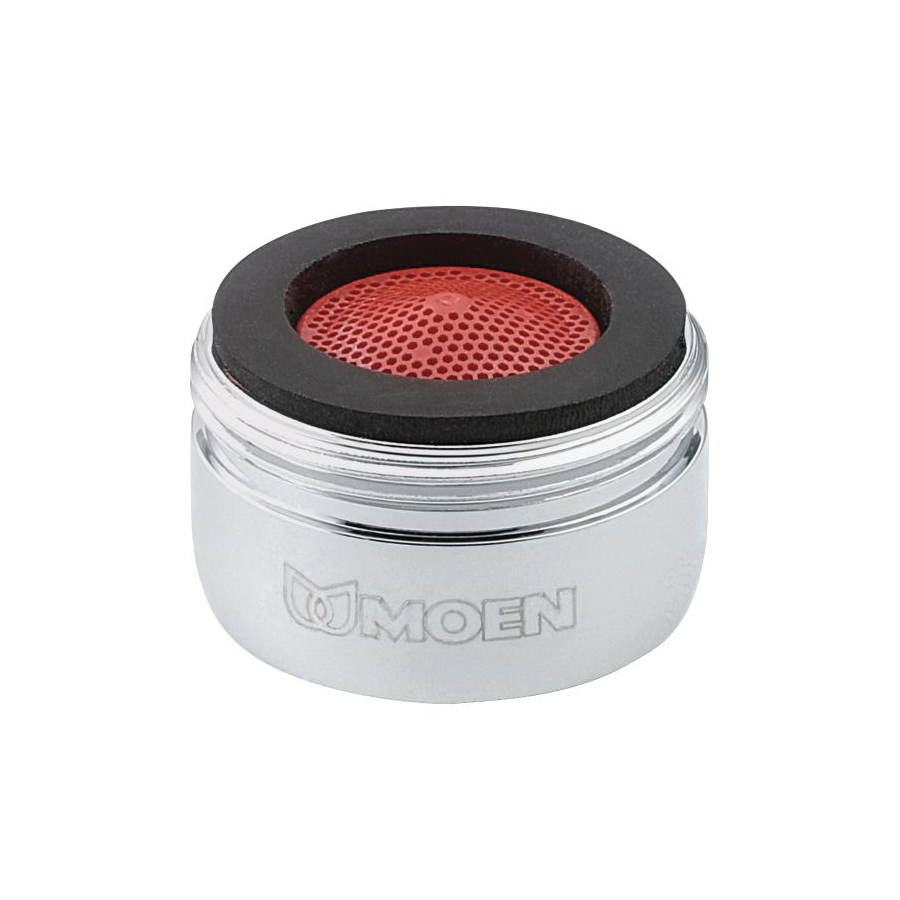 Moen® CA3919 Universal Aerator, 15/1627 MNPT Thread, 1.5 gpm, Chrome