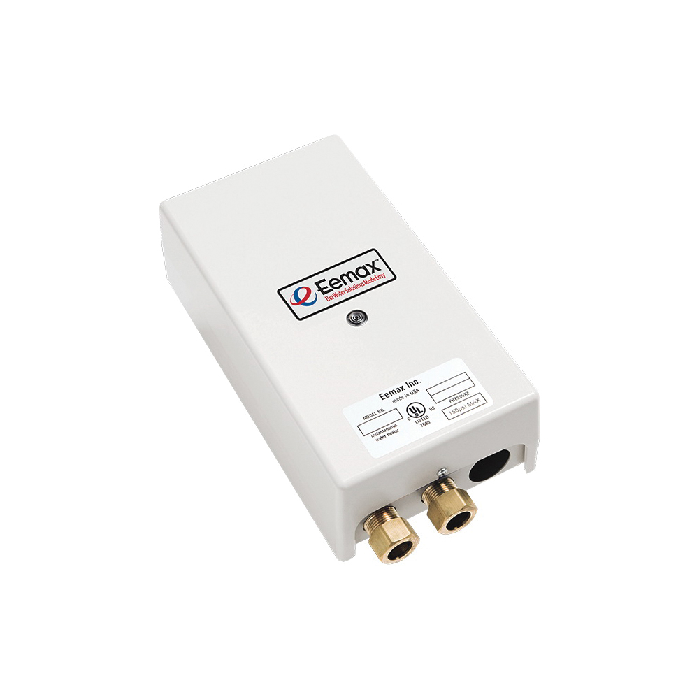 Eemax™ EX80T EE One™ Thermostatic Electric Tankless Water Heater, 277 VAC,  8000 W, 1 ph, 1/2 in Compression Water, 29 A, Commercial/Residential/Dual:  Commercial - Discontinued | First Supply