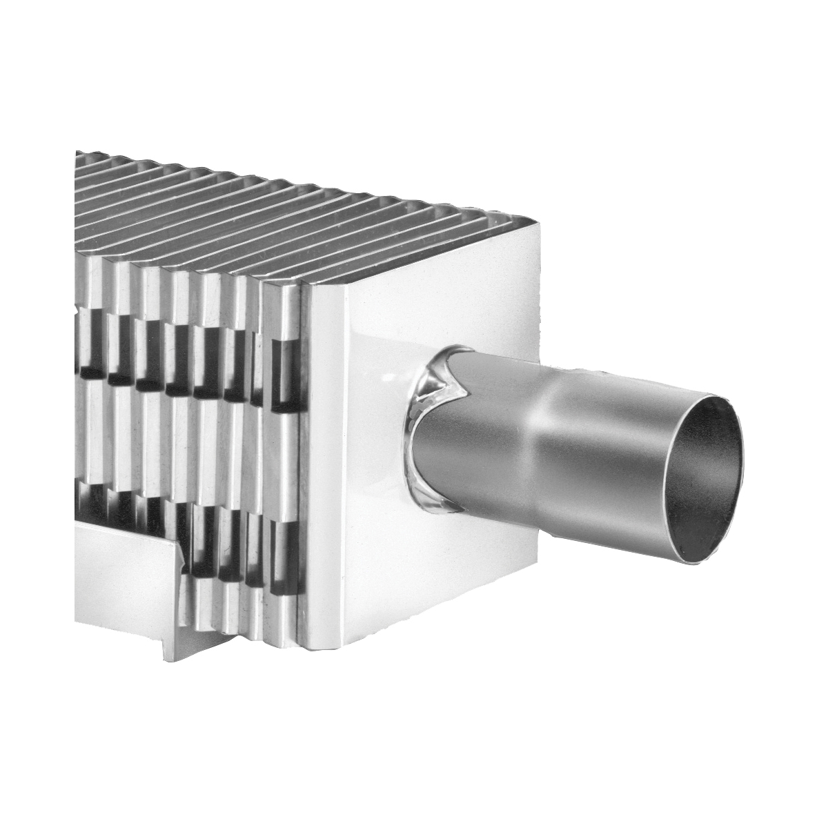 Slant/Fin® 103006070 H Series Tube/Bare Element, 7 ft L, 1 in, Copper Tube,  Aluminum Fin | First Supply